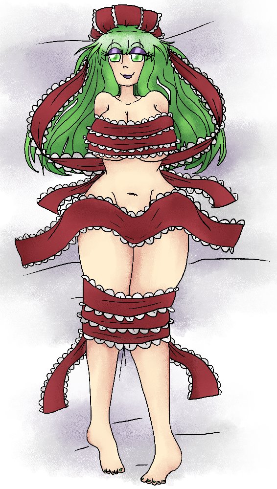 yummymaichi's tweet photo. ribbon attack hina ! https://t.co/QHuUuMrQXd