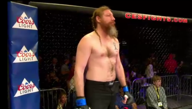 Grabaka_Hitman's tweet photo. Rocco Martin's opponent tonight in the CES main event. 8-4 Tyler Vogel riding an 8 fight losing streak across three sports. https://t.co/hZLnH79aSe