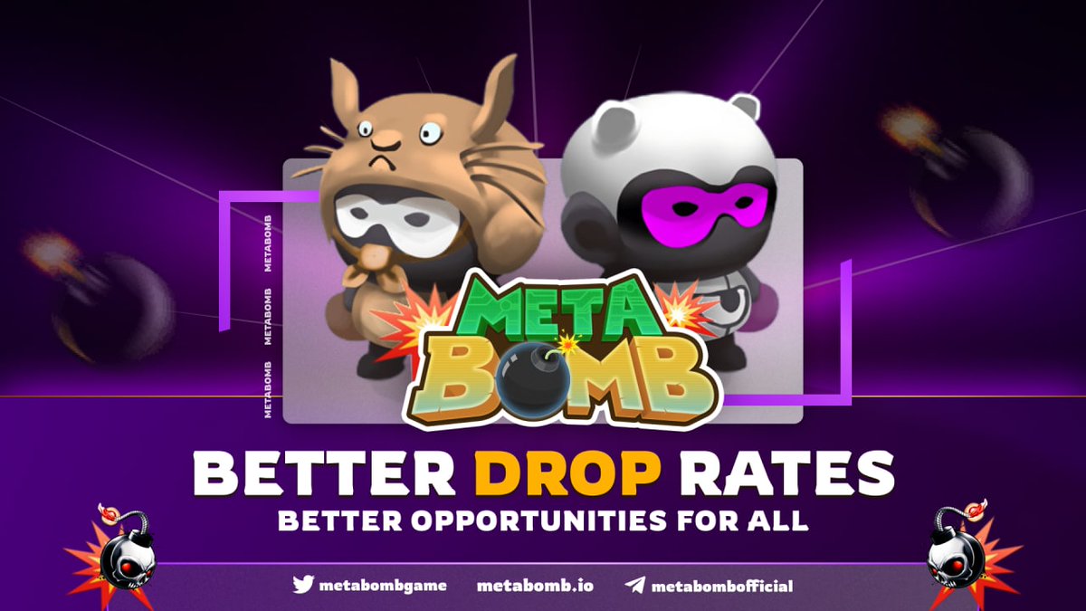 Mia06892's tweet photo. @metabombgame a écouté les utilisateurs et a décidé d'améliorer le taux de drop de #HeroBox.
👉 Vérifiez le nouveau taux de drop avec le lien ci-dessous:
https://t.co/O9WHGU5nXo
📌 Lien d'inscription: https://t.co/OtySajGOYS
#Metabomb #LaunchZone https://t.co/sIW8Hz4XKi