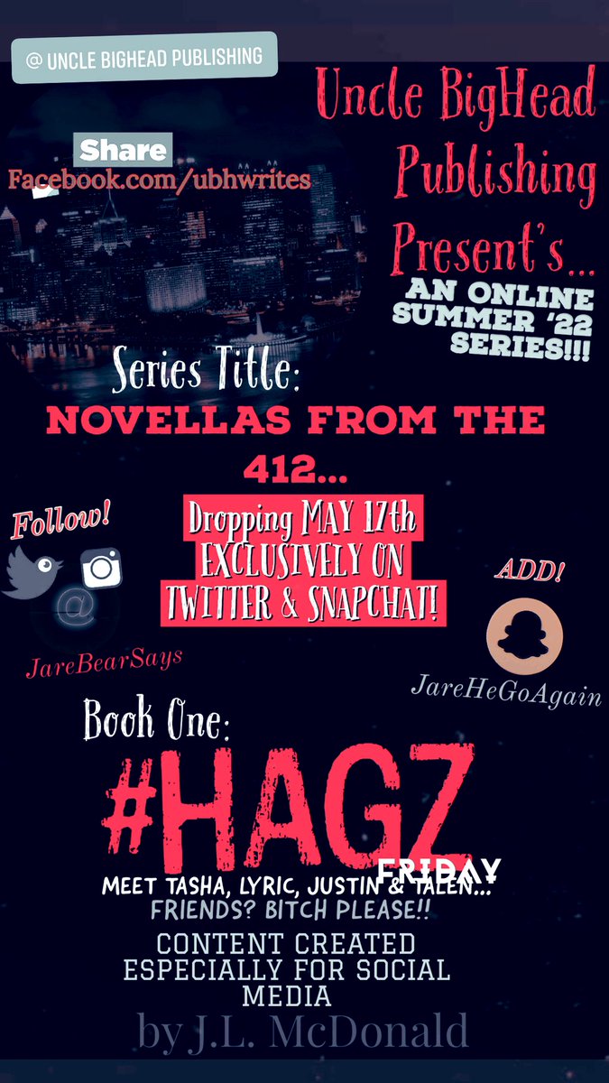 JareBearSays's tweet photo. My NEW online short story series!!!
Pittsburgh get ready!!! https://t.co/mpBZGc0Pix
