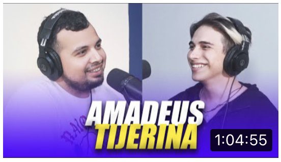 Entrevista con @AlexxVillanew   youtu.be/moUu4FGFAL4