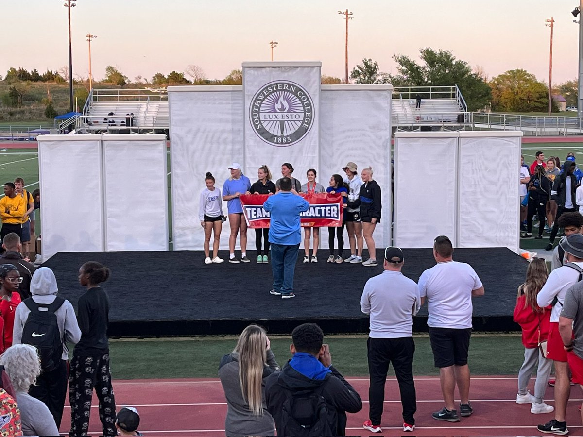 Congratulations to our Women's Outdoor Track &amp; Field team for being named the KCAC Team Champions of Character!! <a href="/BethanyXC_TF/">BethanyCollege XC_TF</a> #RockarStockar