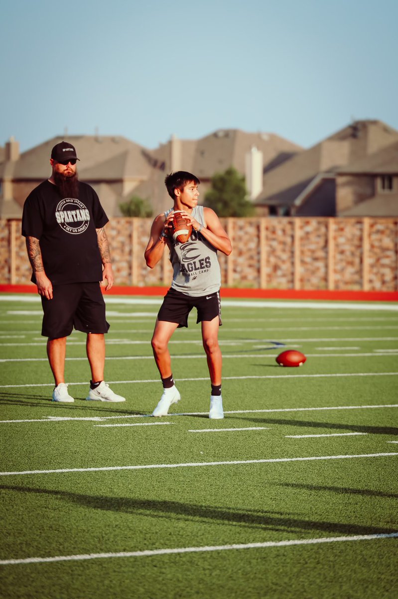 <a href="/LucasDavisQB1/">Lucas Davis</a> putting in some work this evening! <a href="/AdamsMSLions/">Adams Lions Athletics</a> <a href="/NISDAthletics/">NISD Athletics</a> <a href="/EatonEagleFB/">Eaton Eagle Football</a> <a href="/TrentShelton/">Trent Shelton</a> <a href="/RareBreedElite/">Rare Breed Elite</a> <a href="/BrandonMac29/">Brandon McCollough</a> <a href="/CoachBakerTX/">Tim Baker</a> #2027 #qb1 #futureeagle