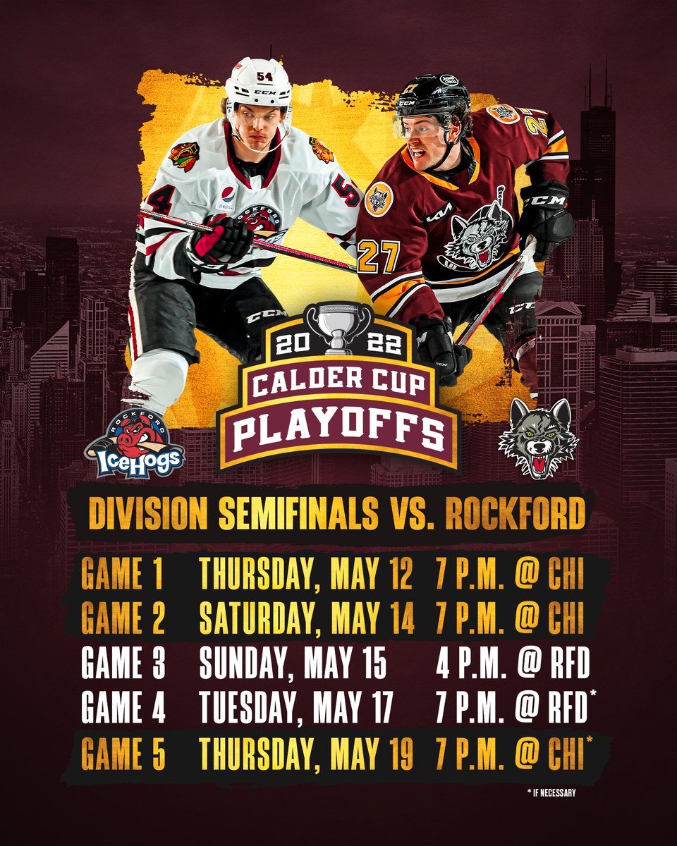 Chicago_Wolves's tweet photo. Time to hunt.

🎟: https://t.co/Zbd1AyHVPb https://t.co/bNiXBcV6Cr
