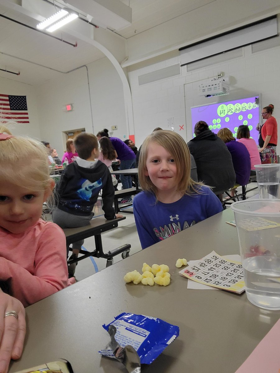 Mrs__Messer's tweet photo. PTA BINGO for books with my girls. They scored more Piggie and Gerald books, so yeah its all good! https://t.co/Y7P7lQU0Ur