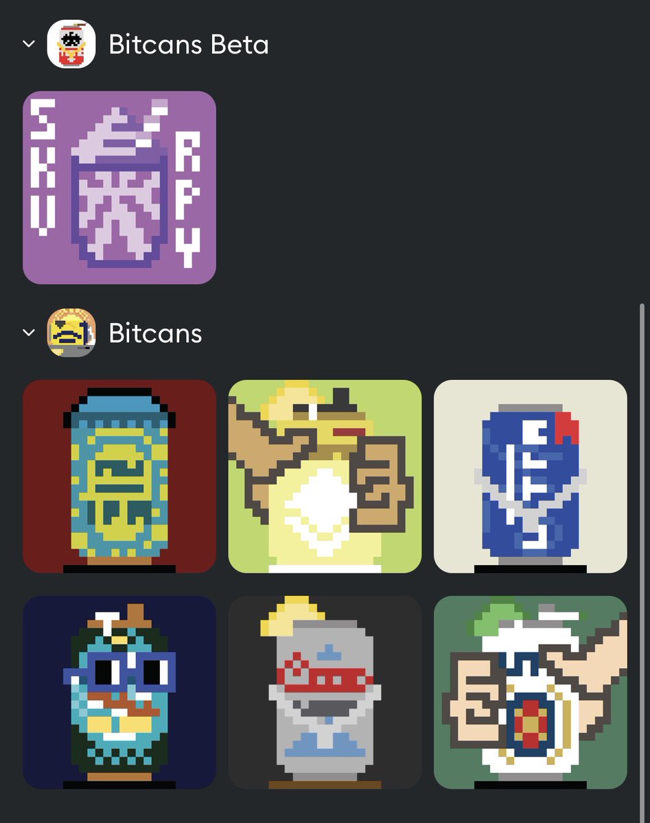 atvsimplexcity's tweet photo. @JLew503 @BitcansNFT 👀🫵🏼 #bitcans https://t.co/kDq2Bj8L1T
