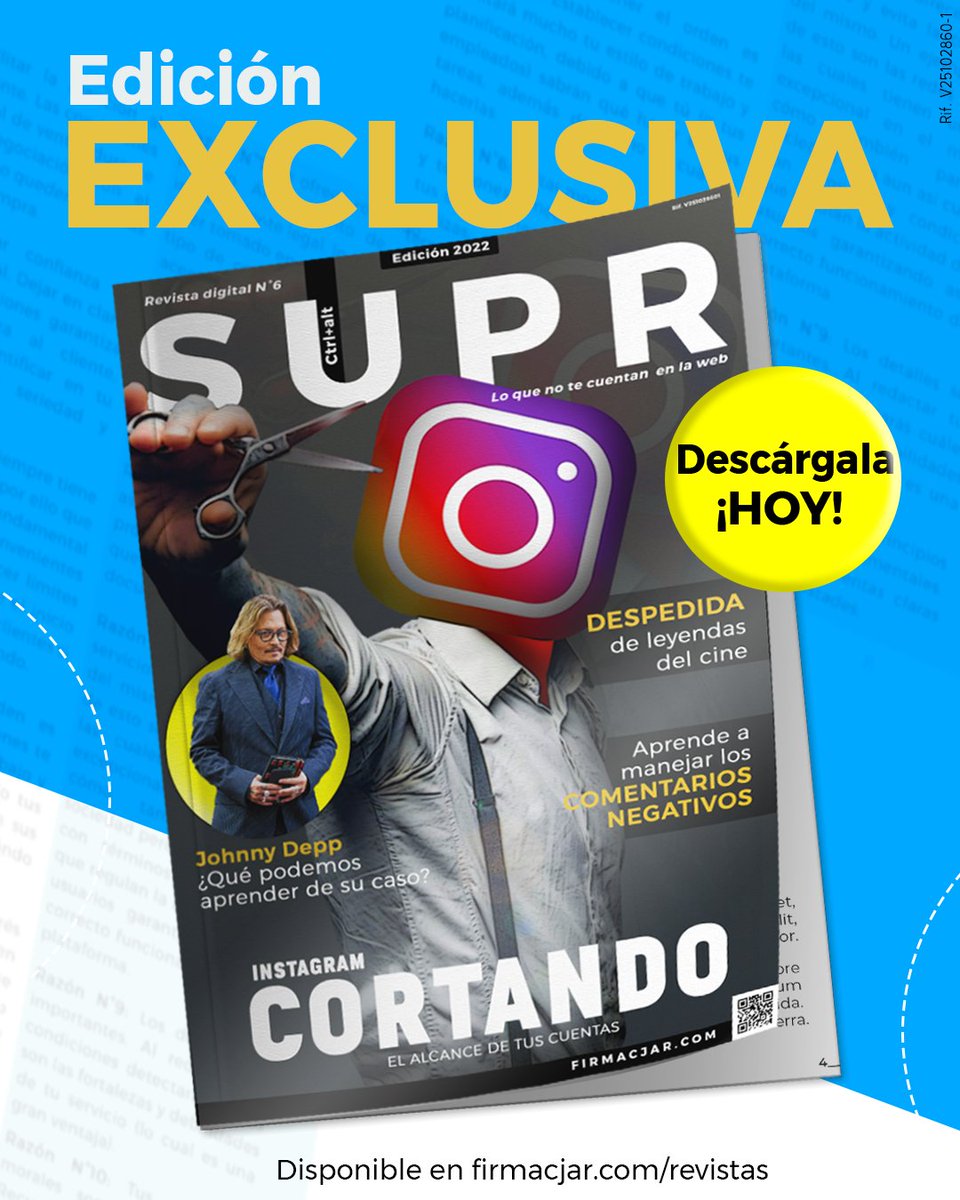FirmaCjar's tweet photo. ¡Increíble! Todo lo que podemos aprender en este número. Ingresa a https://t.co/mP58P87lIC

#revistas #consejos #emagazine #lecturas https://t.co/TqyEh5vT7F