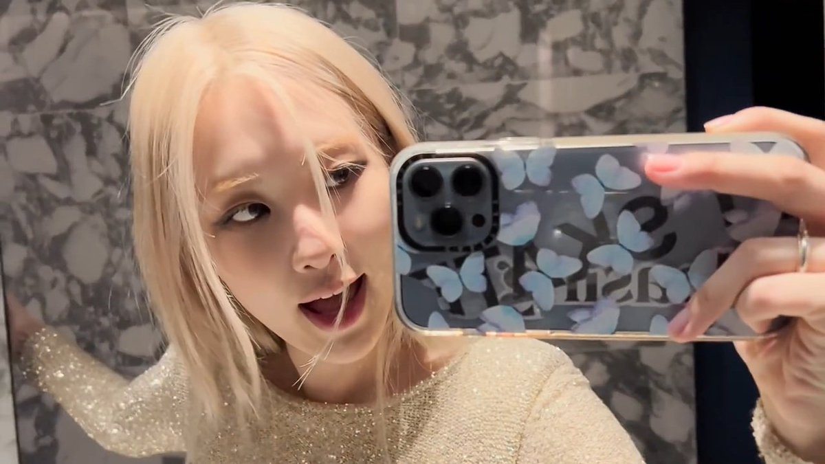 the most beautiful girl rosé park