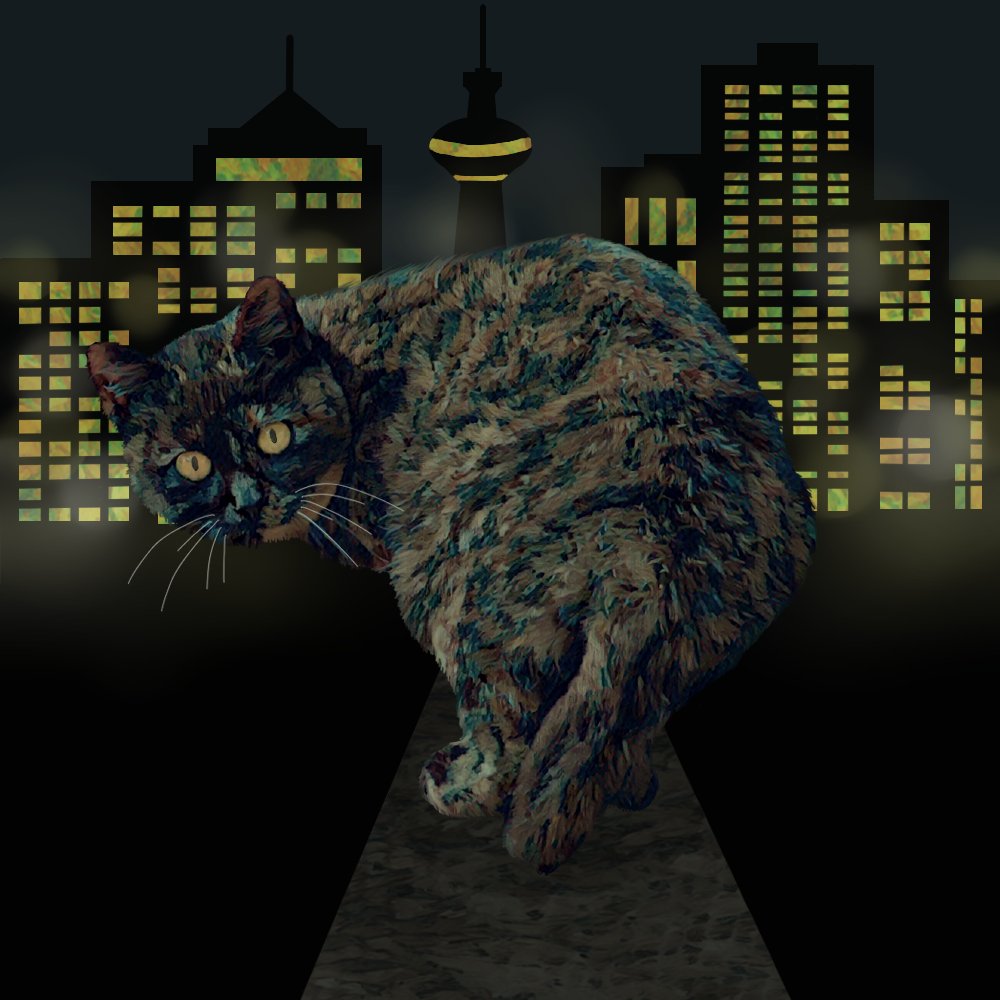 【Alichan and Animals】新作Listしました🐈‍⬛🌸

🟧『Black Cat』

価格：0.006ETH 🚀✨

是非ご覧ください✨✨

opensea.io/assets/0x495f9…

#NFT #OpenSeaNFT #NFTart #NFTcollector