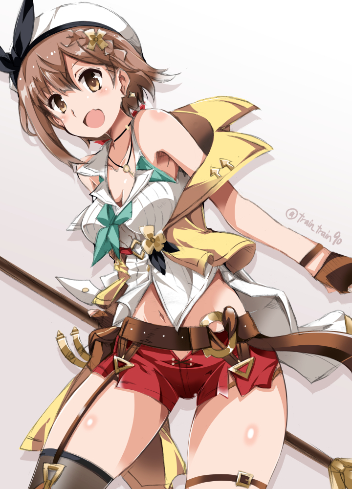 ライザリン・シュタウト 「らくがきライザ。なんてことない、普通の娘。…普通の娘!?
#ライザのアトリエ 」|train@5/28ISF_E44のイラスト