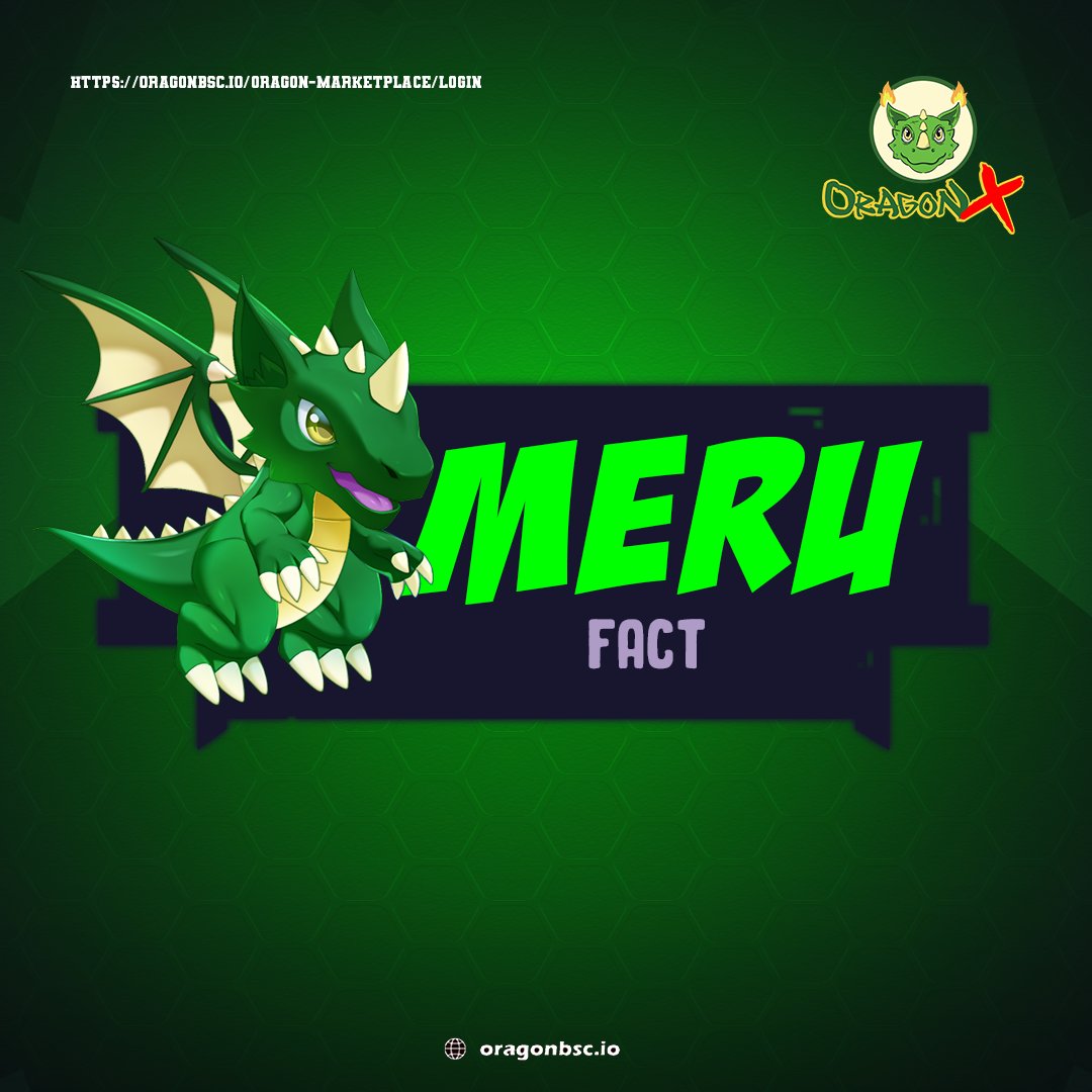 OragonXBsc's tweet photo. Meru is a rare dragon that has the power of fire, so he can control the fire🔥🔥🔥 

#OragonFact #OragonPedia #MeruFact #MountSemeru #Semeru #NFT #P2E #NFTProject https://t.co/uxeNtrtCnB