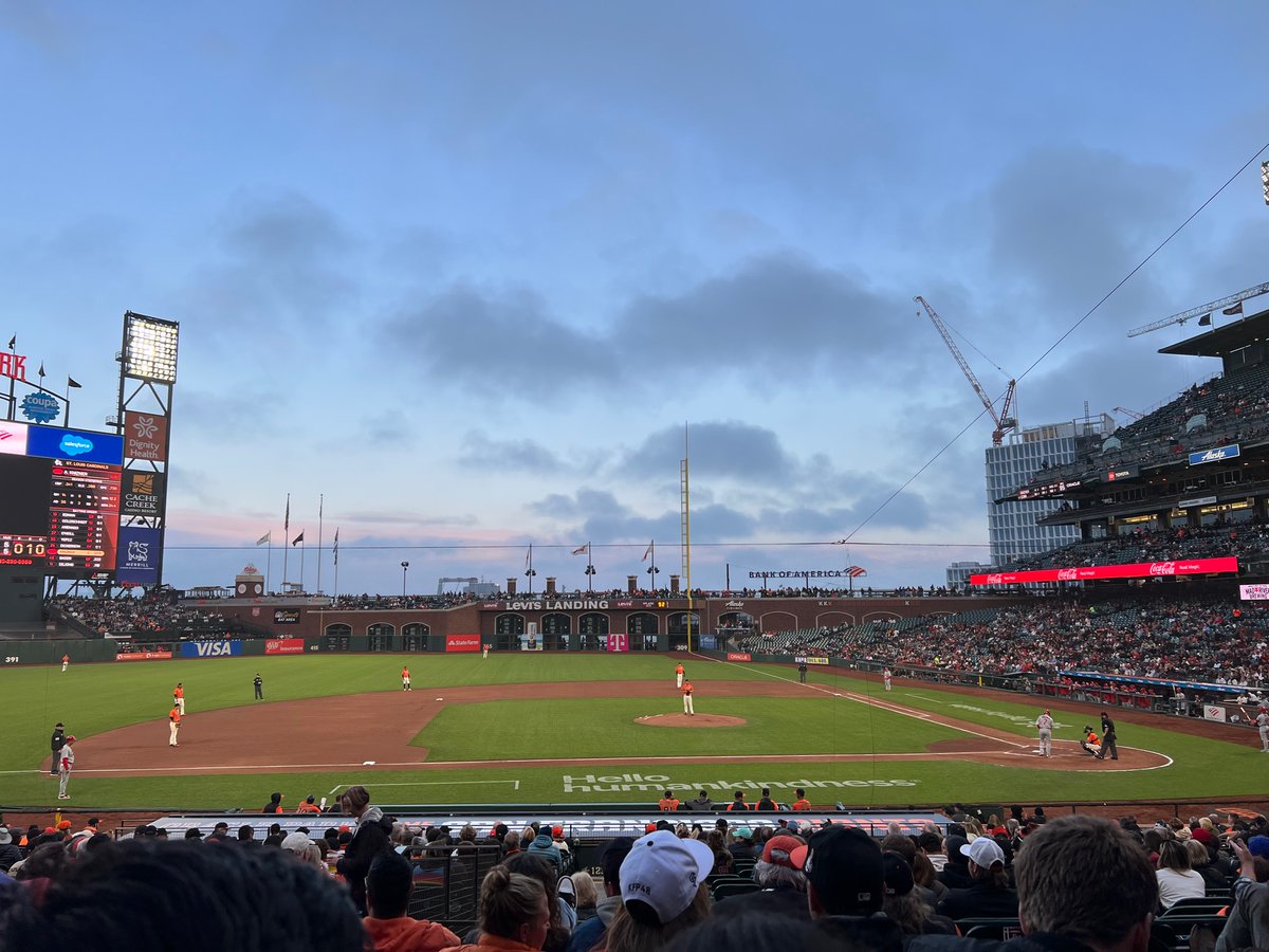bayarealuke's tweet photo. currently on a twitter break (all is well! just need a break), but I’m at the game tonight so you know I had to tweet about it 👀 miss y’all!

thanks to @Lv2Lift for the tickets, go ahead and give her a follow!! #Conganas https://t.co/76qW8CFT1W