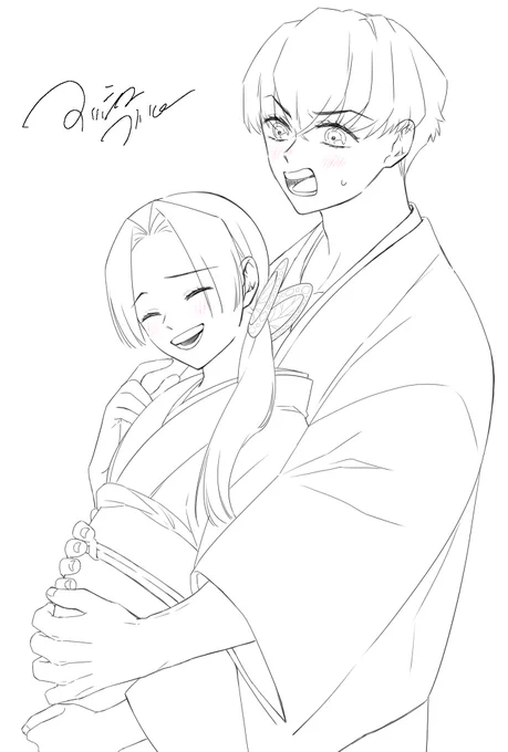 線画出来た〜🙏
さて次に行くぞ〜 