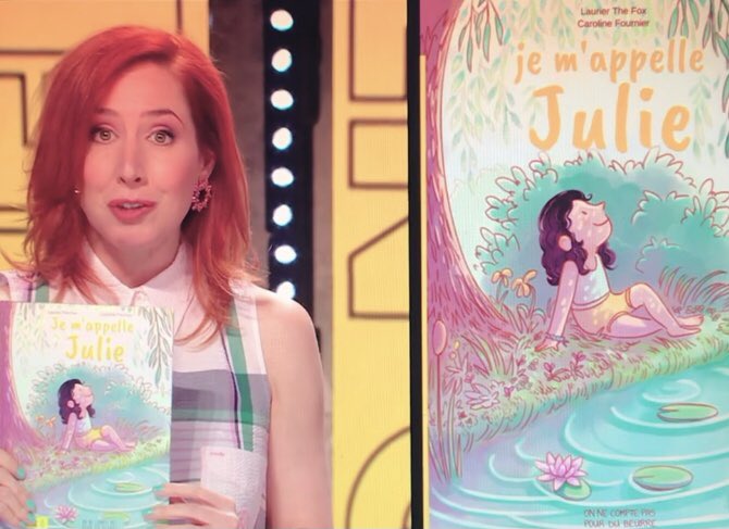 Merci <a href="/MaiaMazaurette/">Maïa Mazaurette</a> de parler des #transkids 🏳️‍⚧️ Bravo <a href="/Laurier_the_Fox/">LaurierTheFox #StopMutilationsIntersexe</a> pour les illus