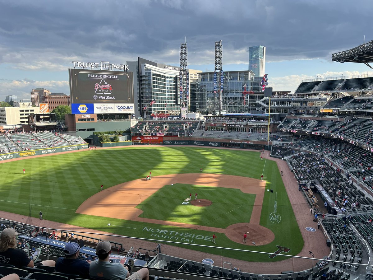 KristenPalmerTV's tweet photo. Starting Mother’s Day wkend at the @Braves game! So lucky to have the BEST MOM in the World! ❤️ #GoBraves #ForTheA #HankAaronWeek https://t.co/sKBubojSLA
