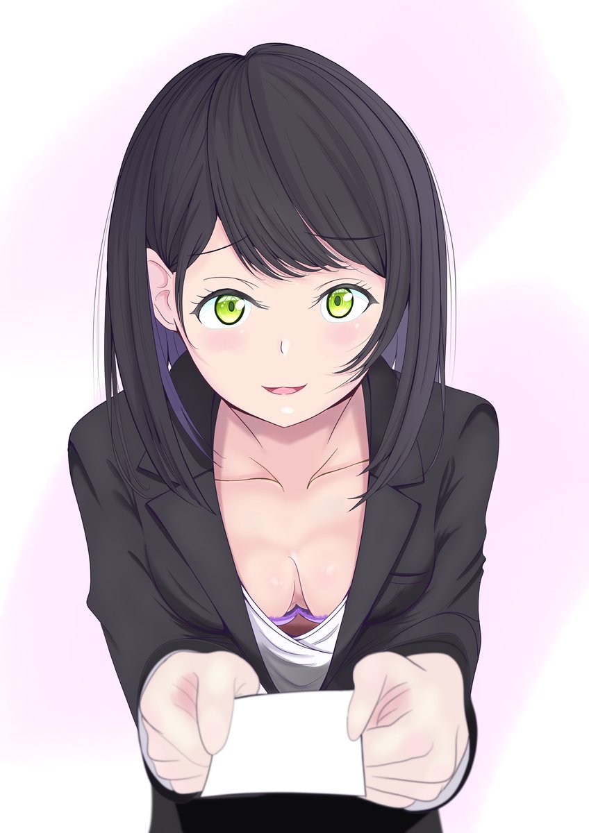 アラサー新卒!同期のお姉さん
「新人マナー研修の名刺交換で誘惑してくる同期のお姉さん」
#オリジナル ※昨日のからちょっと表情や色味を調整しました 