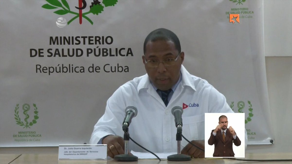 Tras los sucesos del #HotelSaratoga, de inmediato los equipos, especialistas e instalaciones del <a href="/MINSAPCuba/">Ministerio de Salud Pública de Cuba</a> estuvieron a disposición de las personas afectadas, informa en la #MesaRedonda el Dr. Julio Guerra Izquierdo, Jefe del Dpto. de Servicios Hospitalarios.

#FuerzaCuba