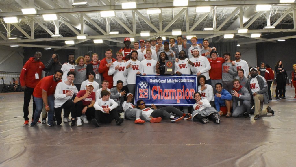 NCAC's tweet photo. .@wabashathletics is the 2022 NCAC Men’s Outdoor Track &amp; Field Champion! #NCACtrk22 🏆 https://t.co/Mfmpmdynzc