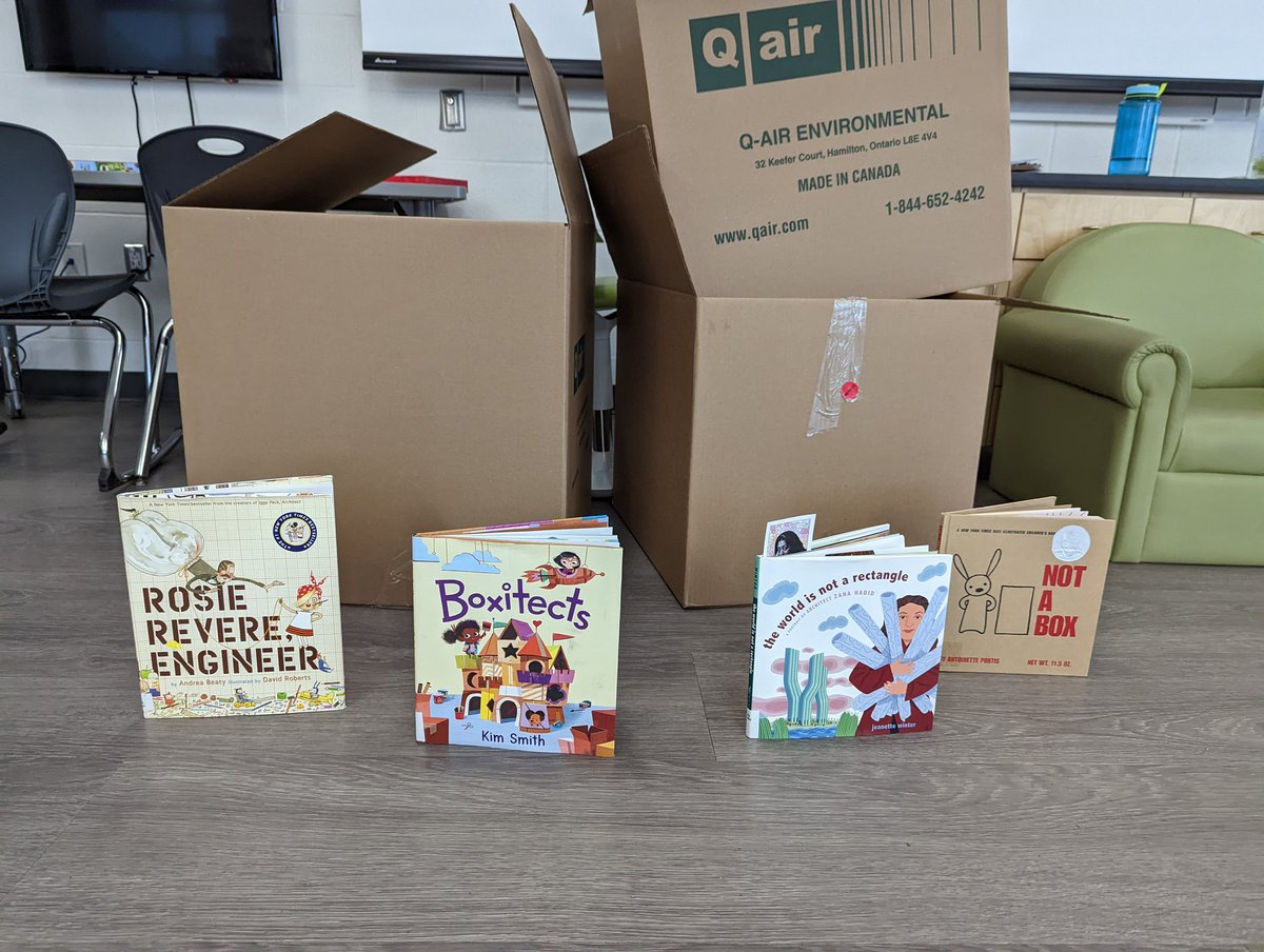 ViolaDesmondLLC's tweet photo. Stay tuned.... Thank you to our fantastic custodian who is bringing us ALL the boxes  #BuildingUnit #boxitecs https://t.co/lvwpCYSD2M