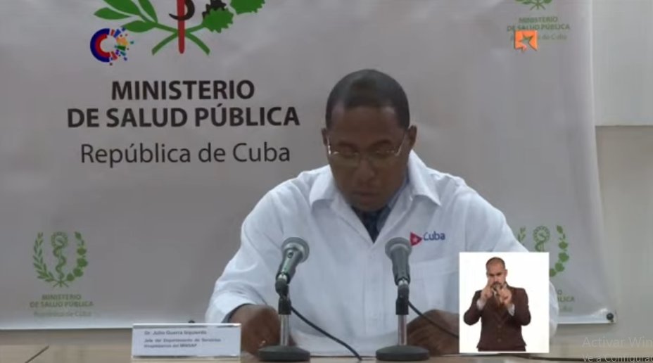El Dr. Julio Guerra Izquierdo, Jefe del Dpto. de Servicios Hospitalarios aseveró que el sistema de #Salud en #LaHabana y el <a href="/MINSAPCuba/">Ministerio de Salud Pública de Cuba</a> activaron toda la fuerza sanitaria de la capital, y hasta el momento no se ha movilizado fuerza médica de otras provincias. 

#FuerzaCuba
