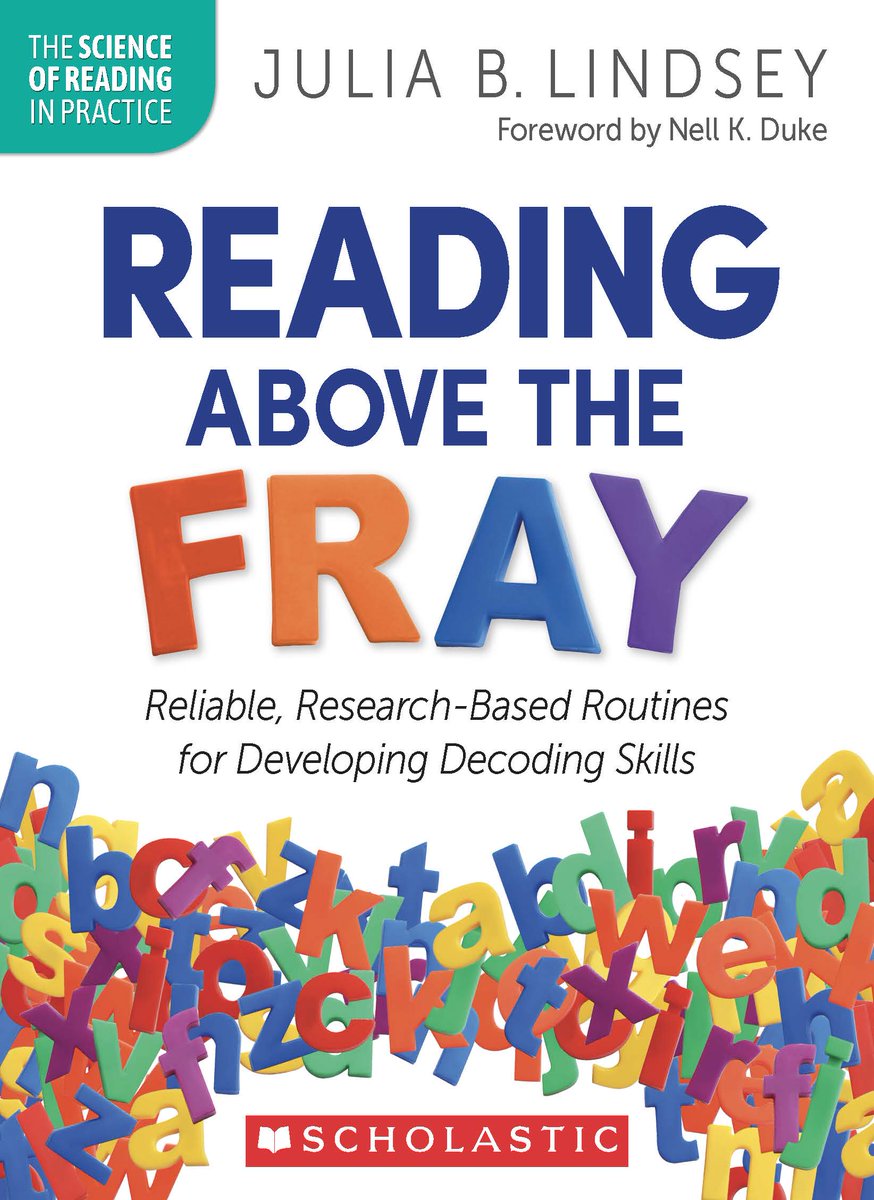 So excited about <a href="/JuliaBLindsey/">Dr. Julia Lindsey</a>'s new book! <a href="/haemesmer/">@haemesmer</a> said it's "One of the best books I've read on decoding on phonics." Anne Cunningham wrote, "The scholarship is impeccable. . . ." <a href="/selmekki/">Sharif El-Mekki</a> wrote, "Her book should be required reading in preservice and inservice programs."🥰