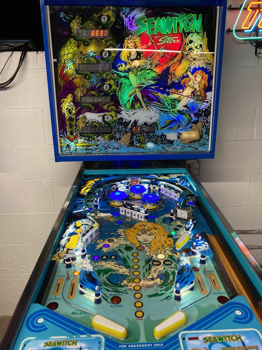 turbografx7's tweet photo. Sea Witch
Tonight at 8 PM Central
https://t.co/VNUsJpEpq6
@buffalopinball
#twitch #pinball #buffalopinball #stern #arcade #gameroom #80s https://t.co/HLhZ6Ash5V