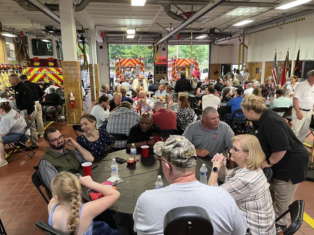 Tonight is all about the families of the Fallen. Tomorrow we will honor 14 Fallen Firefighters, add their names to the Memorial and again be there for the families.