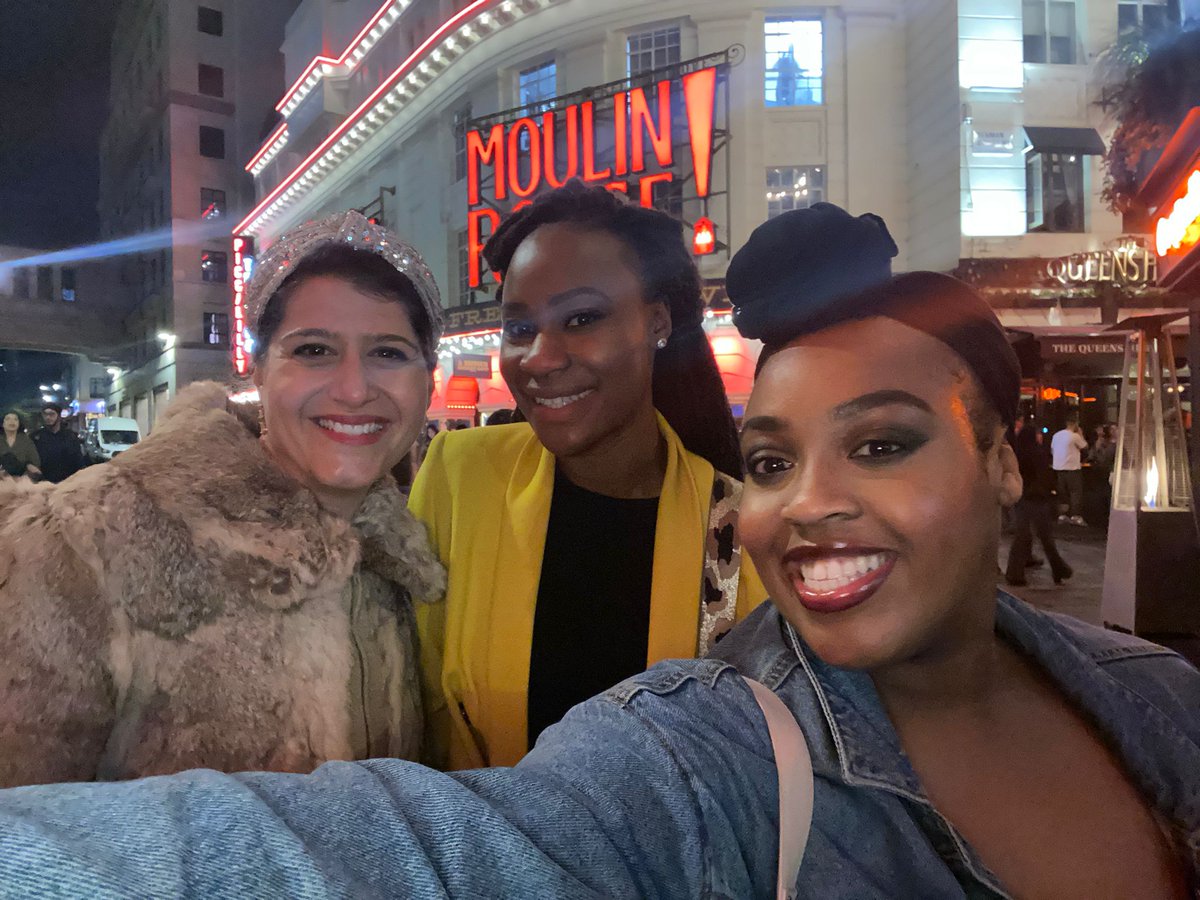 So proud of <a href="/TimmikaMusic/">Timmika Ramsay</a> with her fabulous performance in <a href="/MoulinRougeBway/">Moulin Rouge The Musical - Broadway</a> #smashingit #slaying #stunning ❤️❤️❤️