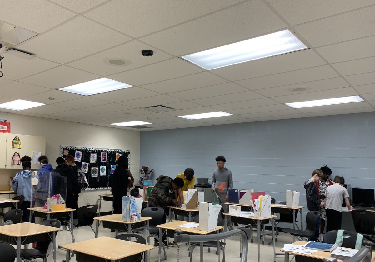 MrsSanataWCS's tweet photo. It took a long time to get here, but sixth grade did a fantastic job working in teams to solve our math scavenger hunt!! #wcs #LincolnPride https://t.co/xOjCIXmeNT