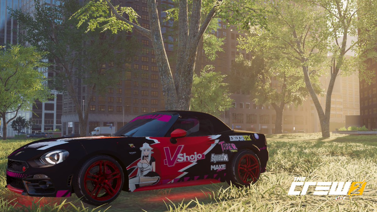 Schurzen_Artac's tweet photo. Did this sporty number 124days ago. #TheCrew2StandardEdition #Itasha #vshojofanart #veibae https://t.co/N1DDt8t2Bp