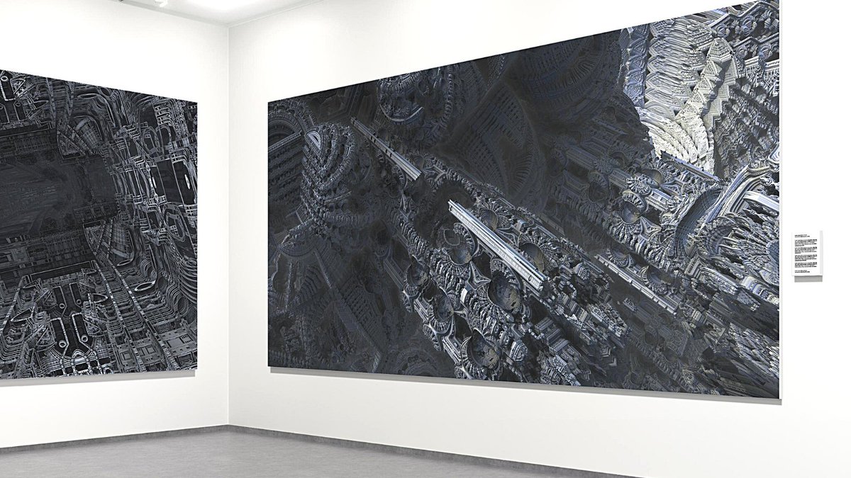 Join us tonight for a talk about #fractals, #VR, the future of #NFTs , and some of my upcoming art: x.com/i/spaces/1OyJA…

From my collection Abandoned Alien Structures: