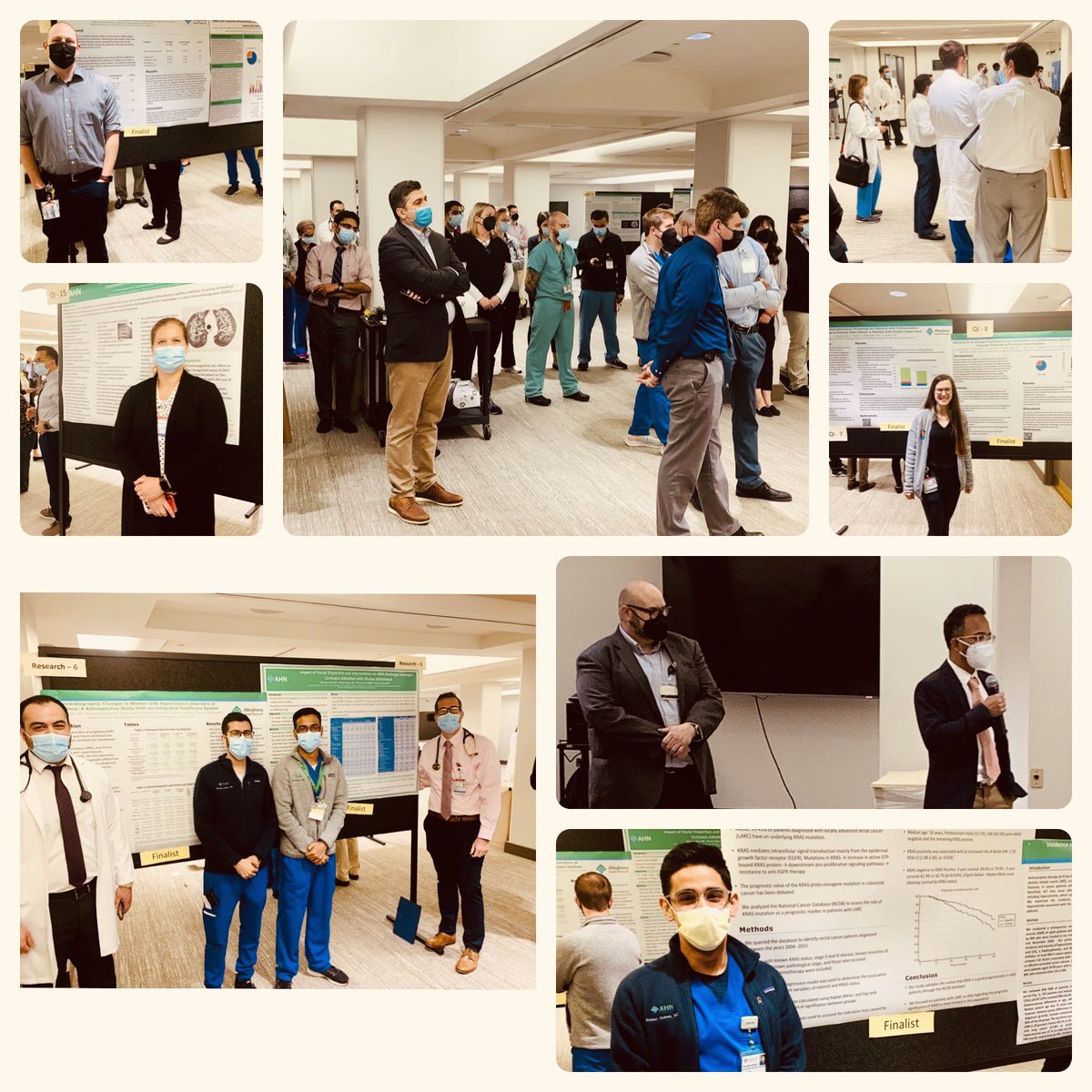 Our <a href="/AHNtoday/">AHN</a> #MedicineInstitute research day was back in person, and was amazing!🎊🎉🥳 Great job by our IM residents and fellows 💪 Overwhelmed with the incredible presentations and work that went into this day. Shout out to our research leadership &amp; admin teams!