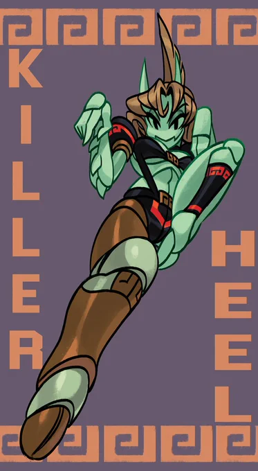 Killer Heel

species: Empusa

The only thing more brass than her leg is her personality! She'll show you what it really means to be a heel! 