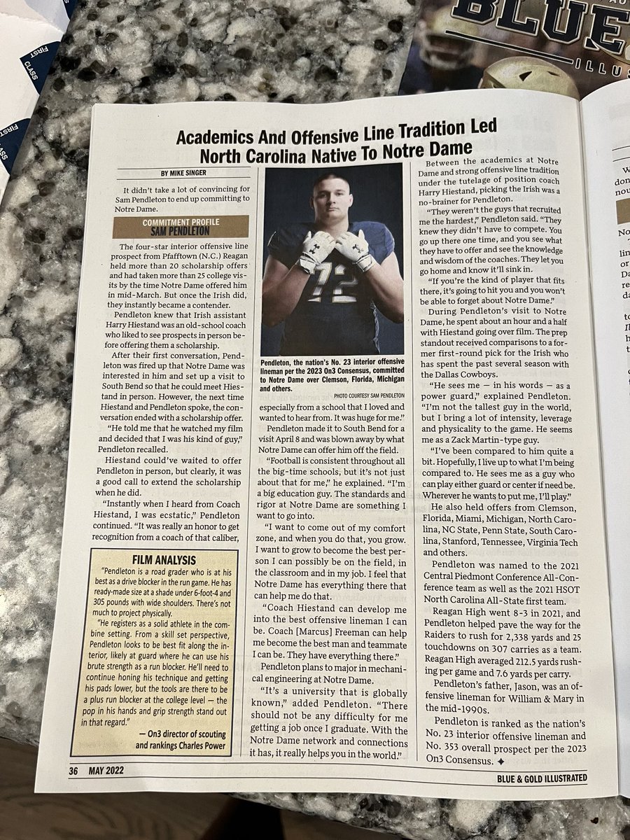 onerunnermom's tweet photo. Keep grinding. Lots of work to do for the upcoming season. Stay focused on the standard. Never settle for less than is expected of you. #NDstrong #lookatGod @SamPendleton7 @JpendletonNc https://t.co/GuVpLLJlEk