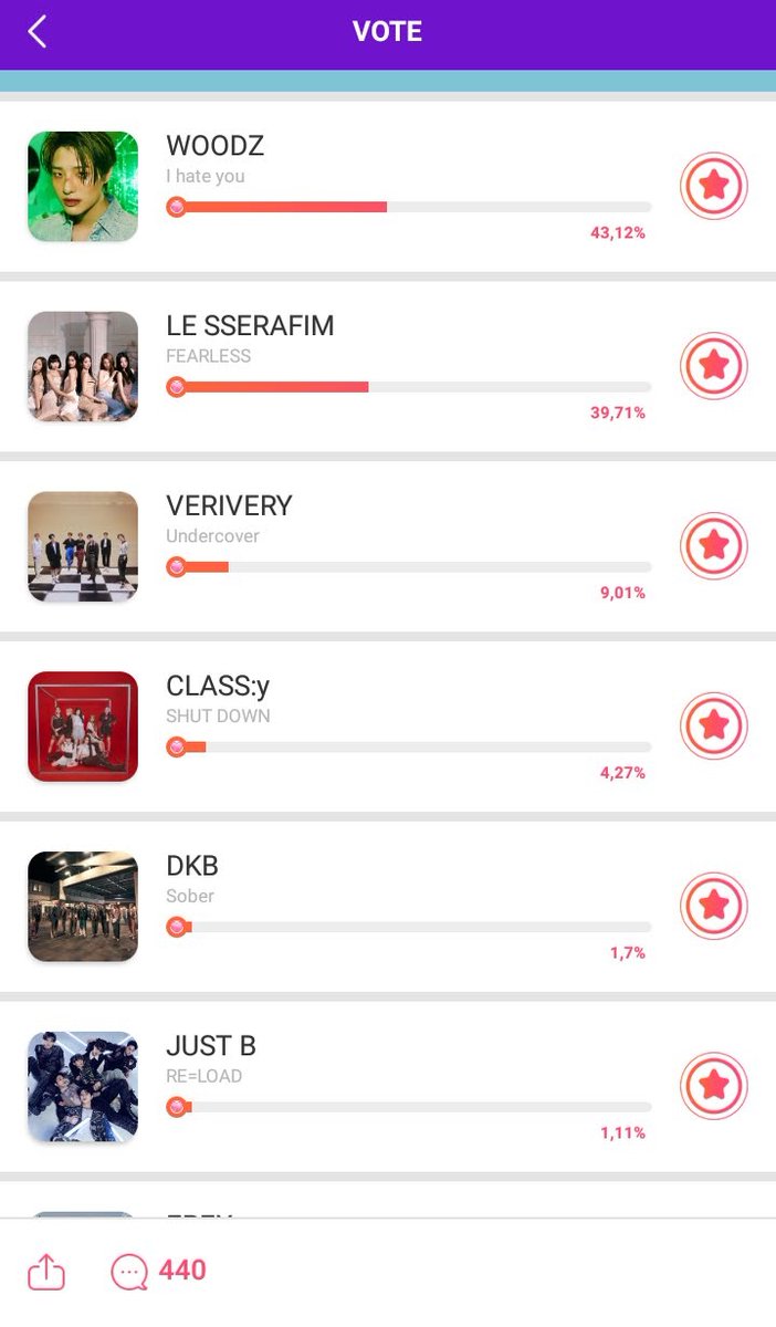 honeybeastmode's tweet photo. I have +2k jellies that I'll use for either #WOODZ #LESSERAFIM #VERIVERY #CLASSy or #DKB since MONSTA X aren't attending

- Fandom that posts the most streams of Love MV wins
- Post proof of mv stream in the comments 

MV: https://t.co/RbOEKvSLne https://t.co/IsQstpt8dn