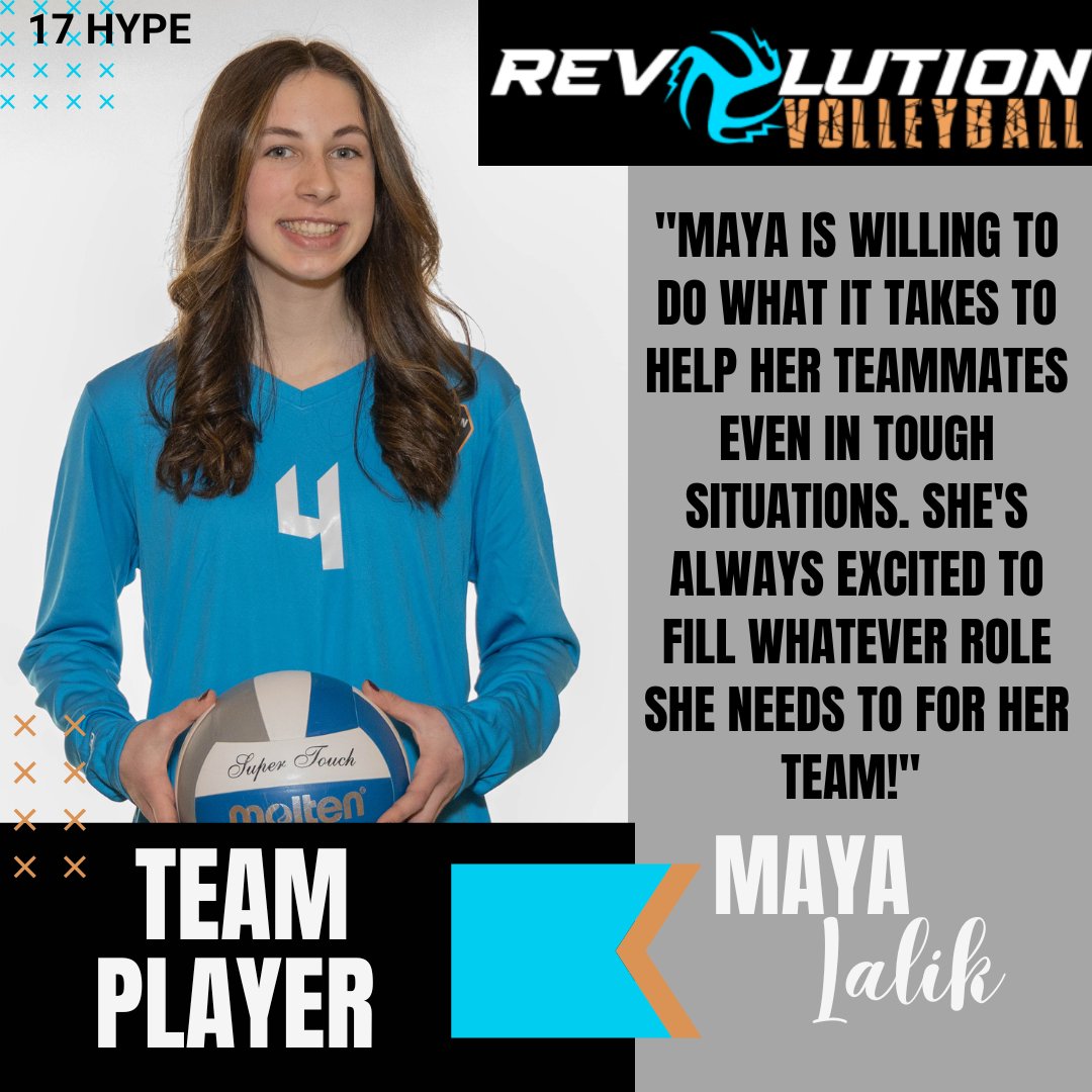 REVOVBALL's tweet photo. 🚨 Shoutout alert 🚨
This week REVO Coaches recognize these athletes for their ability to be a TEAM PLAYER! #revolutionvolleyball #revovball #revitup #culture #teamplayer #shoutout https://t.co/jtaMgYE6ep
