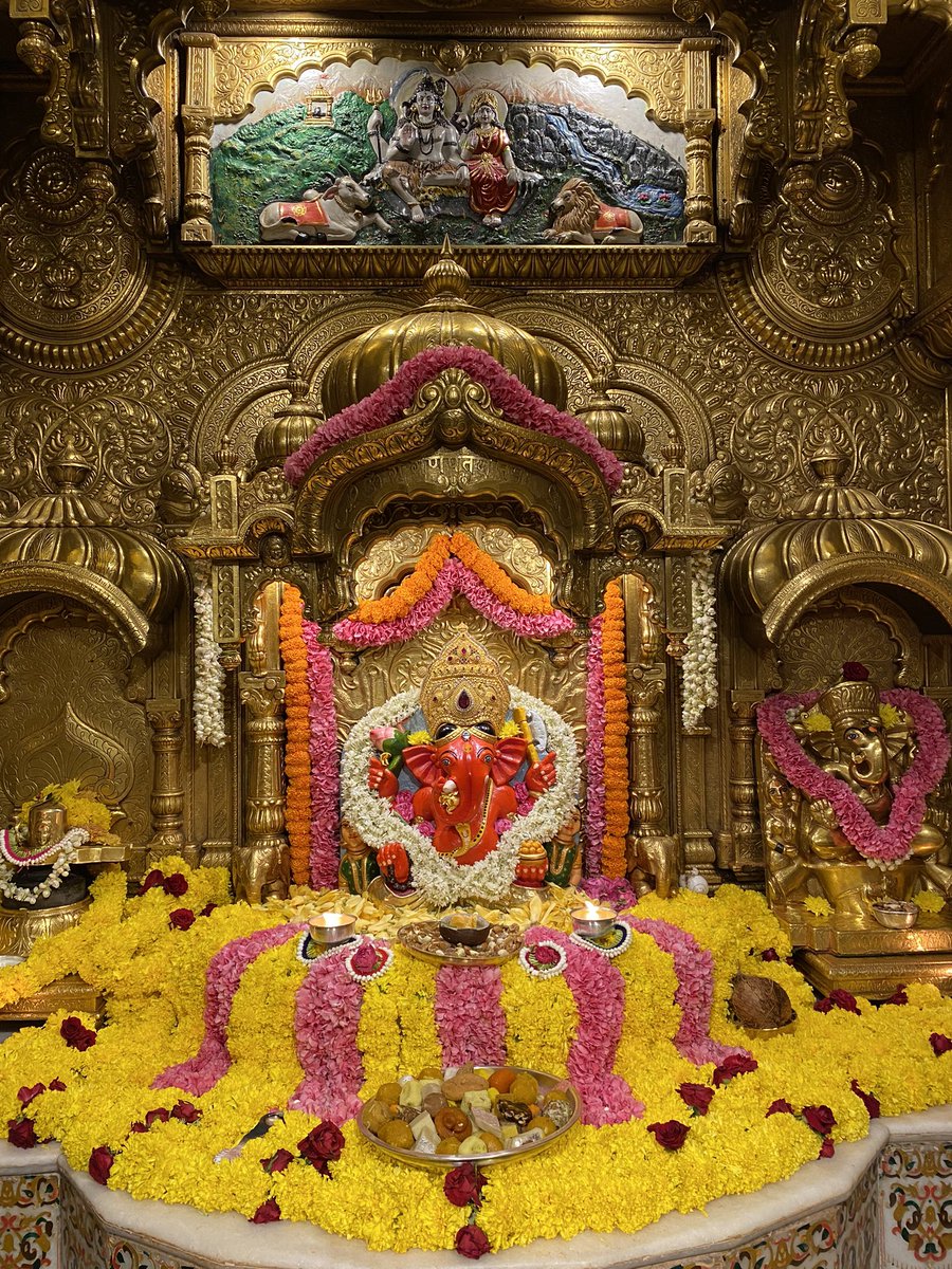 SVTMumbai's tweet photo. 🙏गणपती बाप्पा मोरया 🌺मंगलमूर्ती मोरया 🙏०७/०५/२०२२ https://t.co/rw7RScIBst