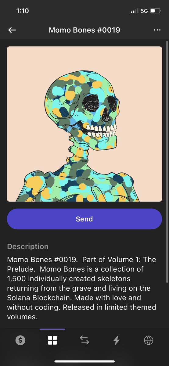 KrankyKoalas's tweet photo. Just got this gem added to wallet👀 go check out @MomoBones_NFT for a chance to snag your own. Awesome person and great project much love fam🤙
#100m #NFTdrop #nftart #NFTGiveaway #Crypto #SolanaNFTs #SolanaGiveaways https://t.co/D1zbco8hfH