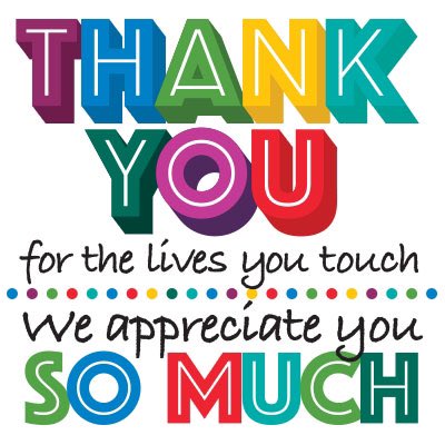 To all of our staff- we appreciate you so much! Thank you for the hard work you do each and every day. You make a difference 💛🖤 #wmhometownpride #appreciationpost