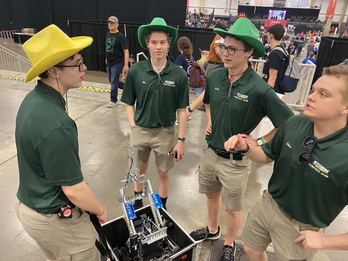 Storm_Robotics's tweet image. That’s more like it! Storm is back on the radar, huge win in match Q132. Weather forecast for tomorrow: Stormy #stormnation #gostorm