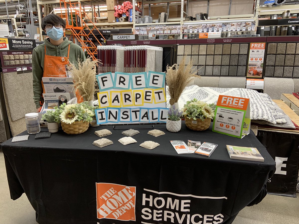 Ray is ready to set up carpet measures this weekend! <a href="/TheSuzetteJ/">Suzette Johnson</a> <a href="/belford_melissa/">Melissa Beth Belford</a> <a href="/john_haussner/">John Haussner</a> <a href="/DillonTHD/">Dillon Musilek</a>