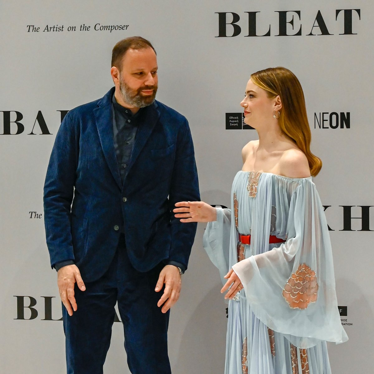 🆕️ || new photos of Emma Stone at the premiere of her new short film "Bleat" in Athens, Greece.