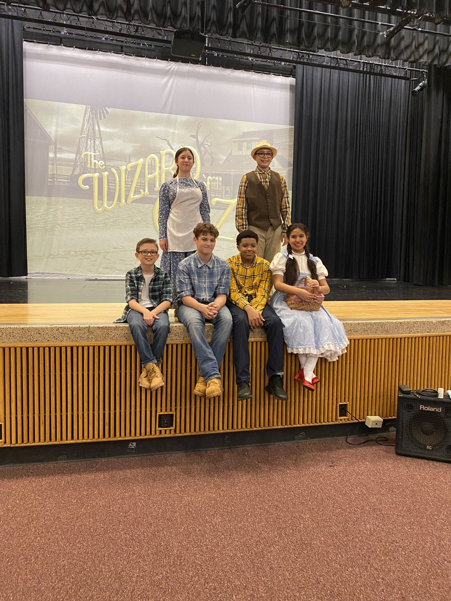 WTCMusicdept's tweet photo. Congrats to the cast and crew on a wonderful first performance! One more chance to enjoy the show- Saturday at 6 pm! @EastMeadowArts @WTClarkeMS https://t.co/gVrGjUwc27