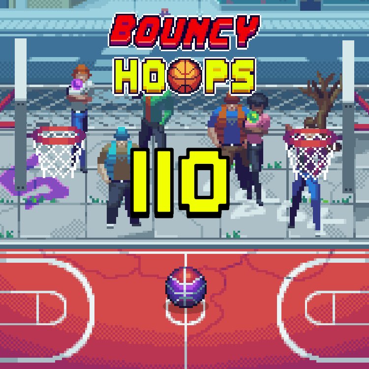 I scored 110 in Bouncy Hoops! Can you beat me? #bouncyhoops tosto.re/bouncyhoops   wat a show i put on