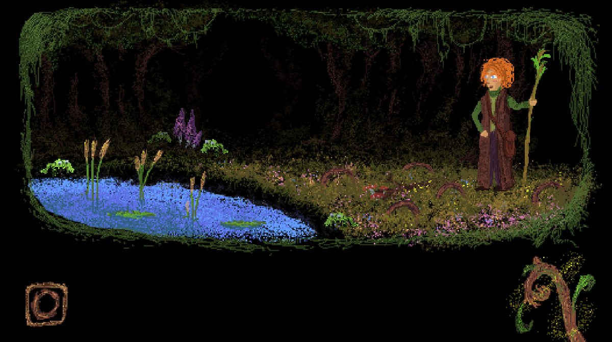 Rubikow's tweet photo. I just submitted my first self made #pointandclick ever. It's our entry for the #NDJam7 #gamejam . Voice acting didn't made it in the jam version but will be uploaded after the voting (see the video).
https://t.co/g43he1F4EH
https://t.co/6H4TfdLfaN
#gamedev #indiedev #pixelart https://t.co/gGZmmSJiDD