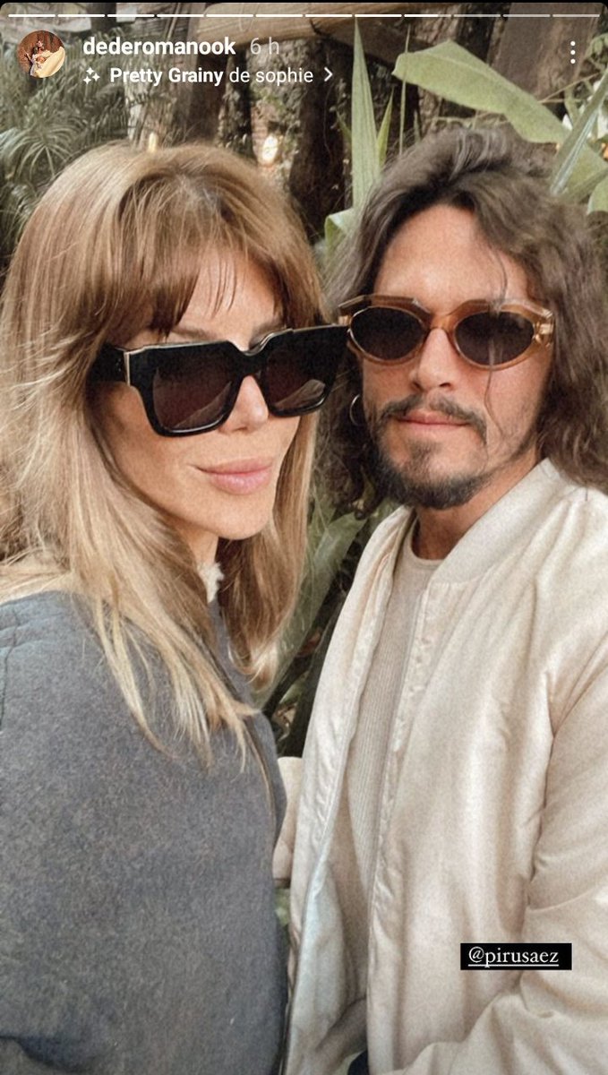 [📲]—Piru junto a Dedé en sus historias de Instagram