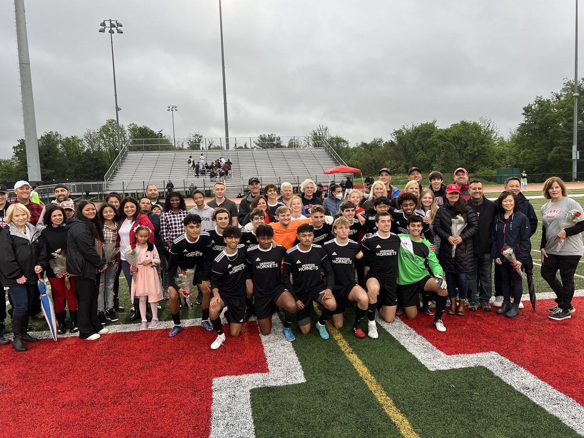 Congrat’s to Herndon Boys Soccer Seniors!  Go Hornets!