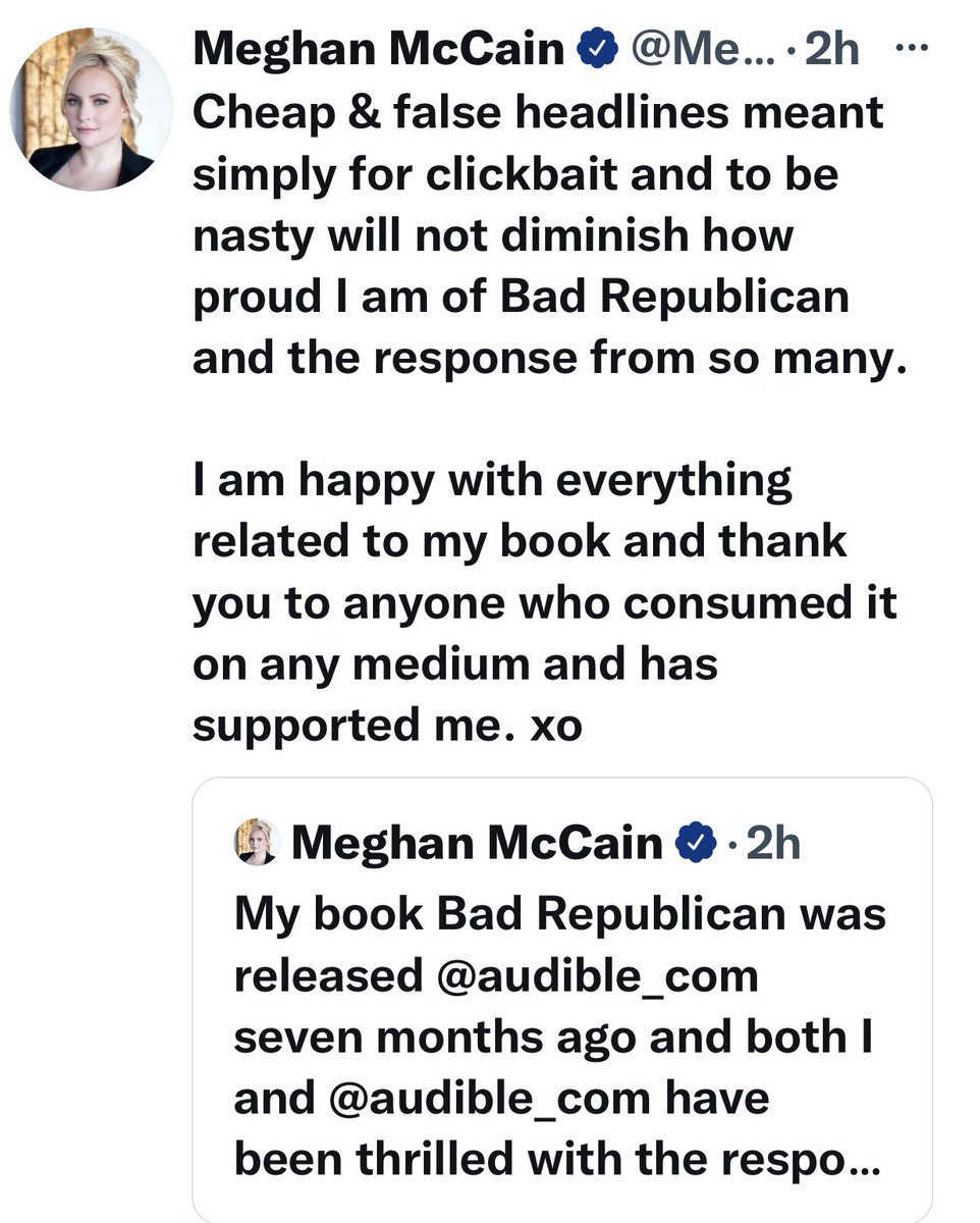 asaltandbuttery's tweet photo. Sure Jan

#MeghanMcCain.  #BadRepublican https://t.co/w4R39alexX