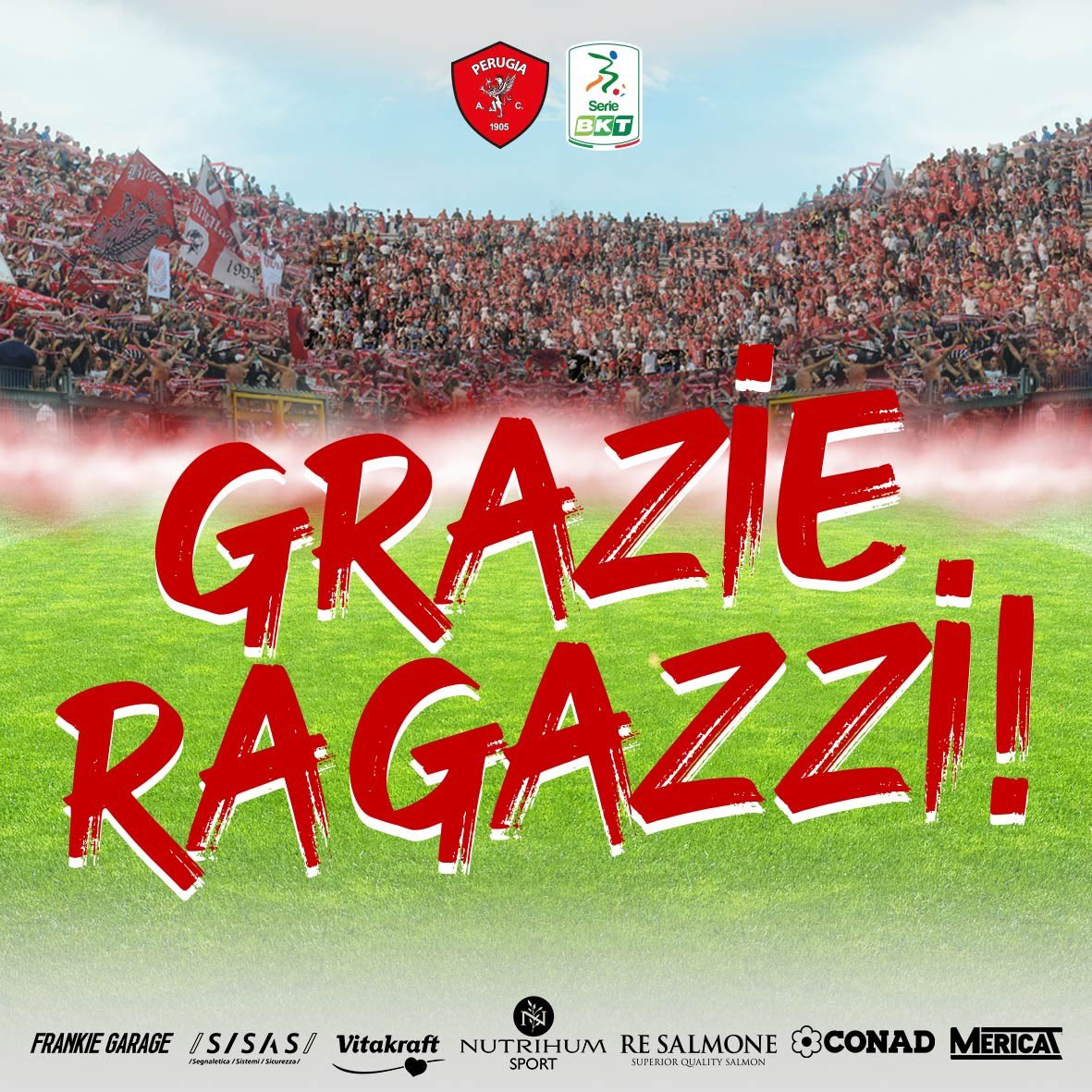 ACPerugiaCalcio's tweet photo. Due parole…🤩
#forzagrifo #PerugiaMonza @Lega_B #SerieBKT #PERMON https://t.co/BZrQCNhXVX