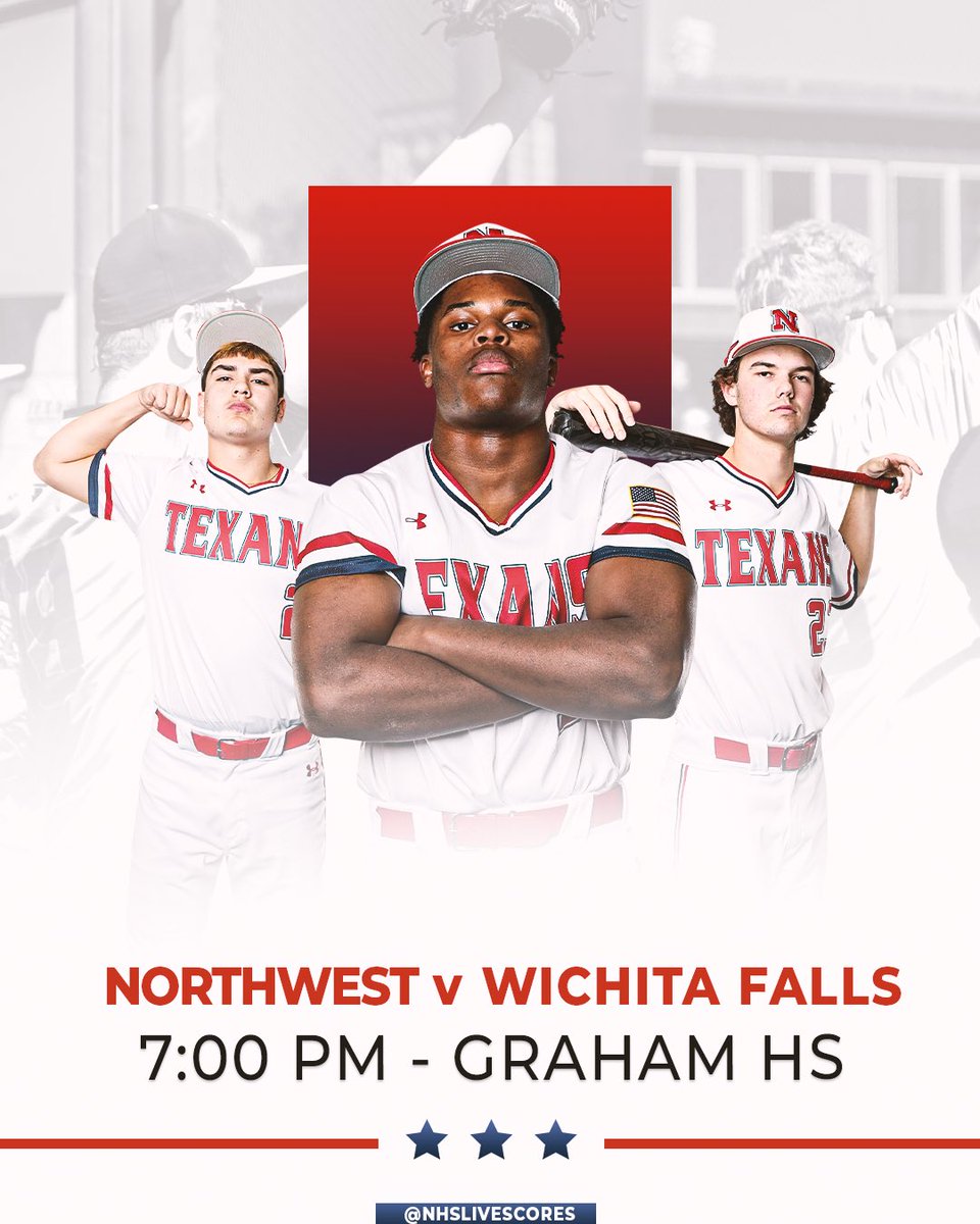 Northwest VS Wichita Falls
7:00 PM / Graham HS

Good Luck boys!!! 🍀
📸 <a href="/rachrawe/">Rachel Rawe</a> &amp; Kristin Brogdin - <a href="/NHSNorwester/">NorthwestHS Yearbook</a>